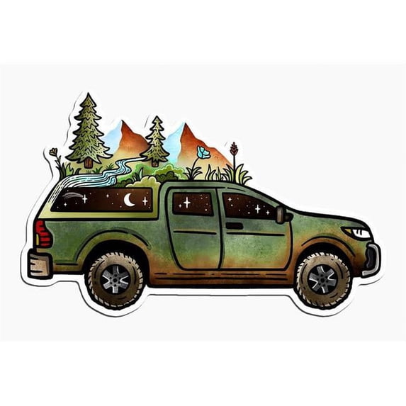 Sticker Art Road Trip - ROAD TRIP