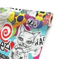 thumbnail image 1 of Sticker Bomb 48” x 52” Vinyl Wrap Sheet for large or custom items | 3M wrap DIY to custom skin gear of all types and sizes, including vehicles, boats, appliances, furniture, atv’s, golf, 1 of 5