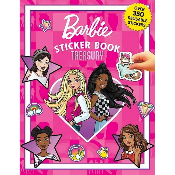 Sticker Book Treasury Barbie Sticker Book Treasury, (Hardcover)