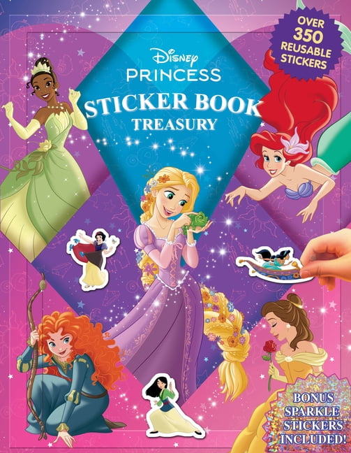 Sticker Book Treasury Disney Princess (New) Sticker Book Treasury, (Hardcover)