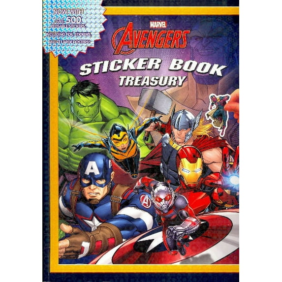 Sticker Book Treasury (Marvel Avengers)