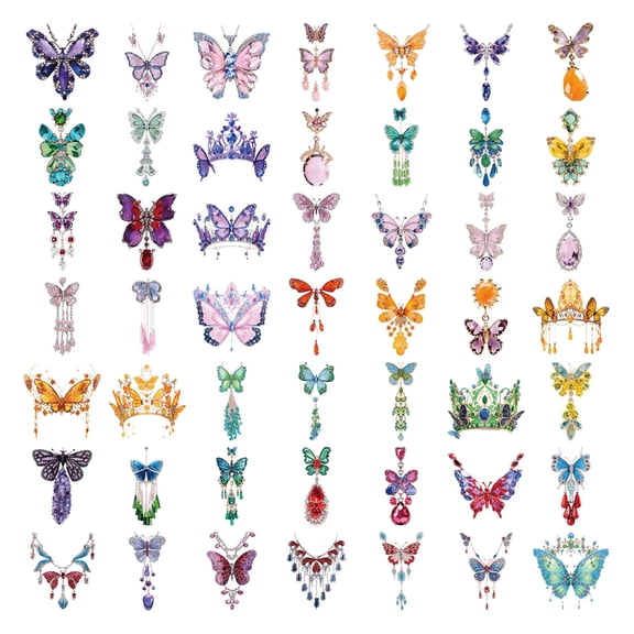 Sticker Booklet, Artistic Decorative Sticker for Scrapbooking, Journaling, Art Craft, Album, Bullets Journaling, Journal