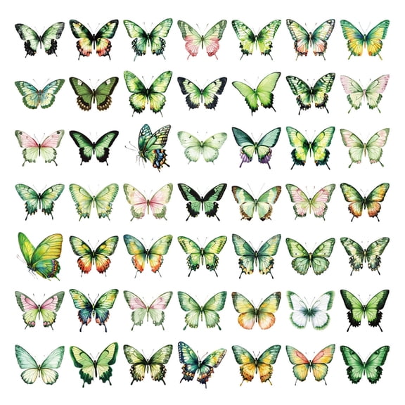 Sticker Booklet, Artistic Decorative Sticker for Scrapbooking, Journaling, Art Craft, Album, Bullets Journaling, Journal