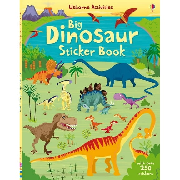 Sticker Books Big Dinosaur Sticker Book, Book 6, (Paperback)