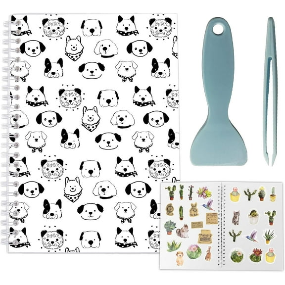 Sticker Collection Book Hand Account Release Paper Mushroom 210x148mm