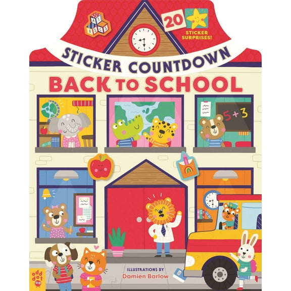 ODD DOT: Sticker Countdown: Back to School (Hardcover)