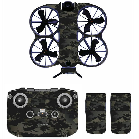 Sticker Decal Kit for DJI Neo 2, Protective Skin Sticker DIY Anti-Scratch Protective Film Accessory for DJI Neo2 Drone and Controller, Batteries