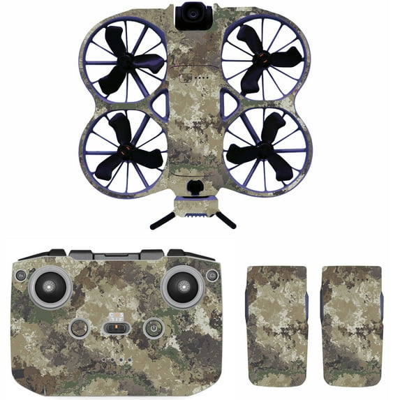Sticker Decal Kit for DJI Neo 2, Protective Skin Sticker DIY Anti-Scratch Protective Film Accessory for DJI Neo2 Drone and Controller, Batteries