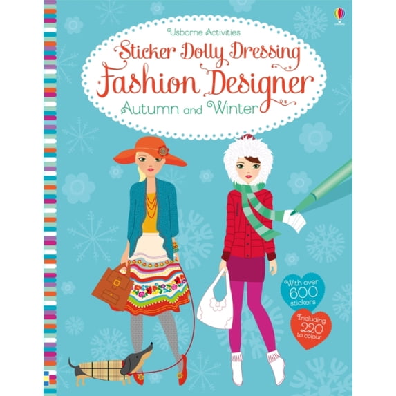 Sticker Dolly Dressing Fashion Designer Autumn and Winter Collection
