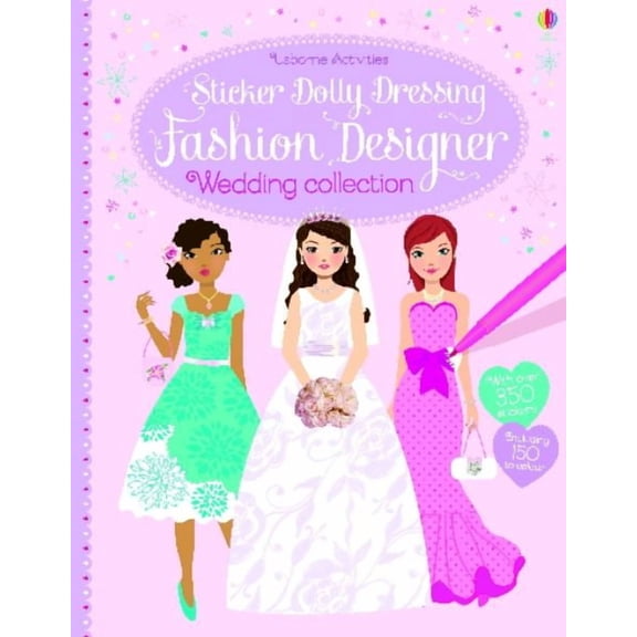 Sticker Dolly Dressing Fashion Designer Wedding Collection
