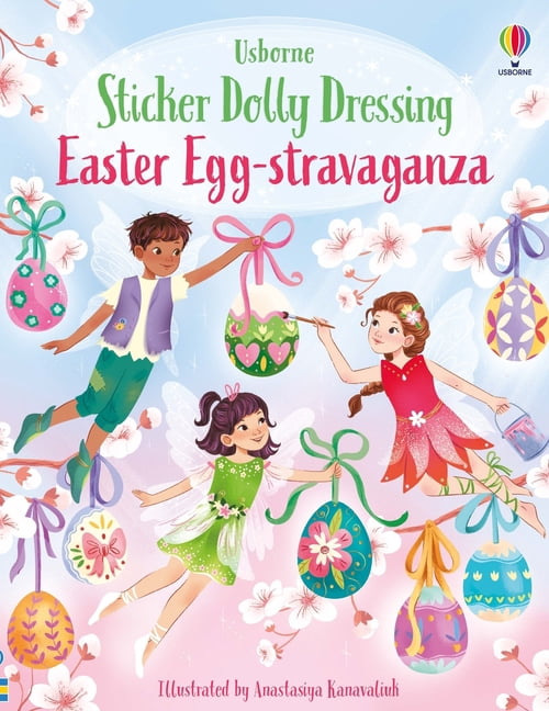 Sticker Dolly Dressing Easter Egg-Stravaganza, (Paperback)