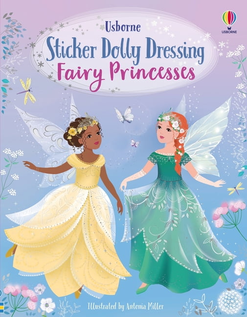 Sticker Dolly Dressing Sticker Dolly Dressing Fairy Princesses, Book 12,  (Paperback) - Walmart.com
