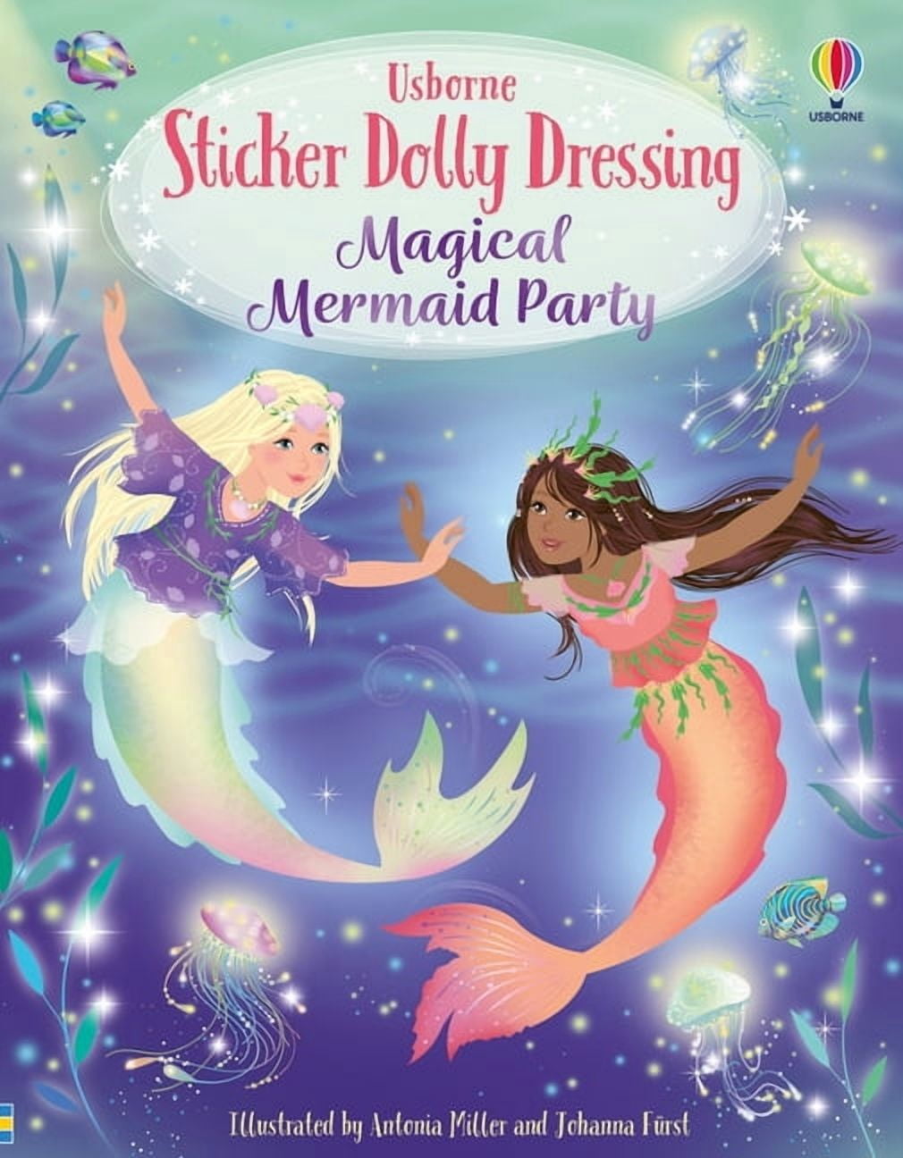Sticker Dolly Dressing Magical Mermaid Party, (Paperback)