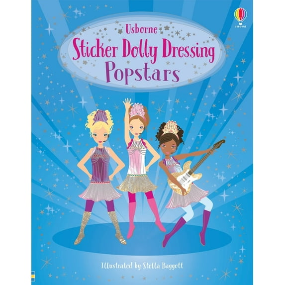 Sticker Dolly Dressing Sticker Dolly Dressing Popstars, Book 32, (Paperback)