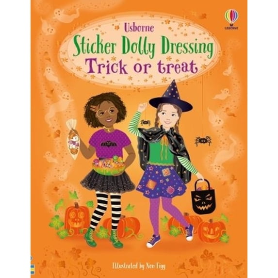 Pre-Owned Sticker Dolly Dressing Trick or treat Fiona Watt,Non Figg (Paperback)