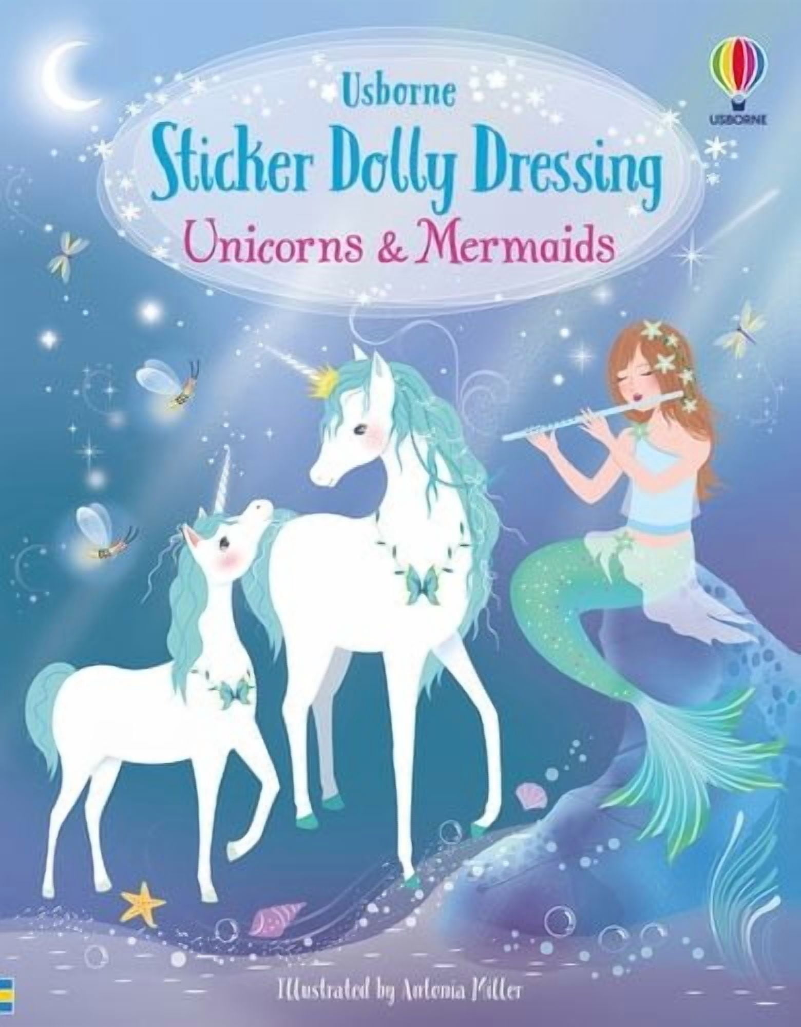 Sticker Dolly Dressing Unicorns and Mermaids - Walmart.com