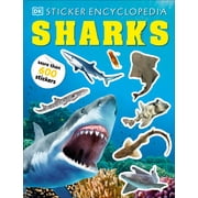 Sticker Encyclopedia Sharks More Than 600 Stickers Paperback