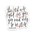 thumbnail image 1 of Sticker | Exodus 14:14 | Hand Lettering Only, 1 of 11