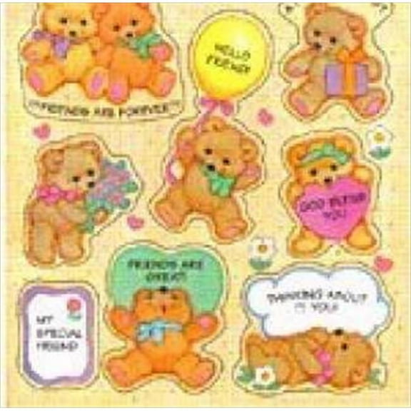 Sticker Friendship 6 Sheets Faith That Sticks