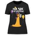 thumbnail image 1 of Sticker. Music Festival T-Shirt Women -Image by Shutterstock, Female x-Large, 1 of 2