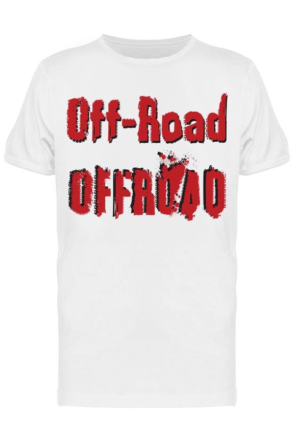 Sticker, Off-Road T-Shirt Men -Image by Shutterstock, Male Large