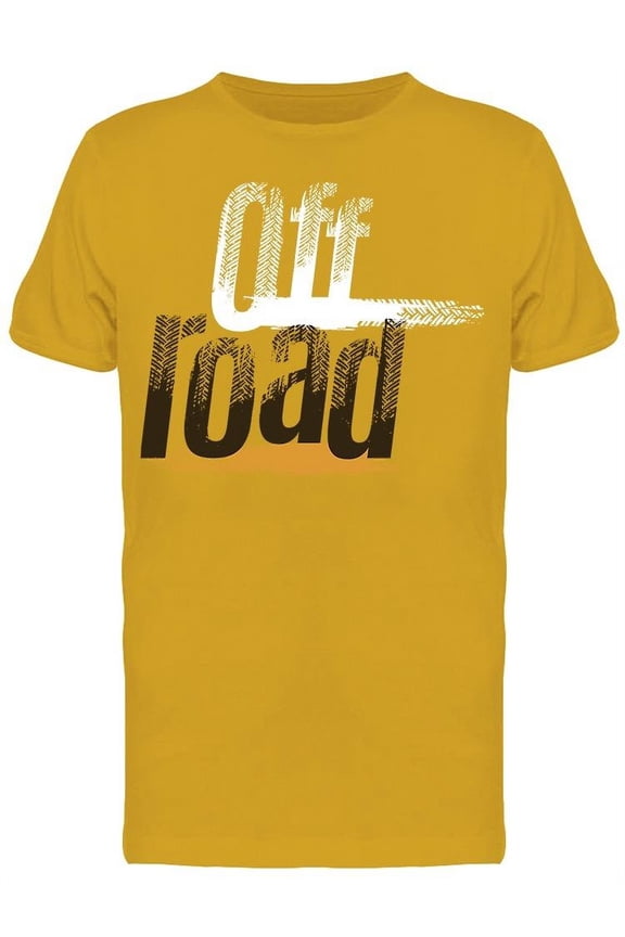 Sticker. Off-Road T-Shirt Men -Image by Shutterstock, Male Medium