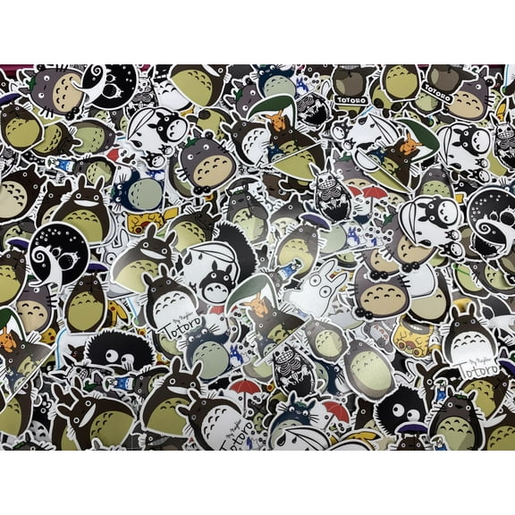 Sticker Pack My Neighbor Totoro Pack of 30 Die Cut Stickers (Permanent Adhesive)