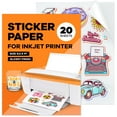 Sticker Paper Sticker Paper for Inkjet Printer Vinyl Sticker Paper