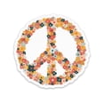 thumbnail image 1 of Sticker | Peace  Flowers, 1 of 10