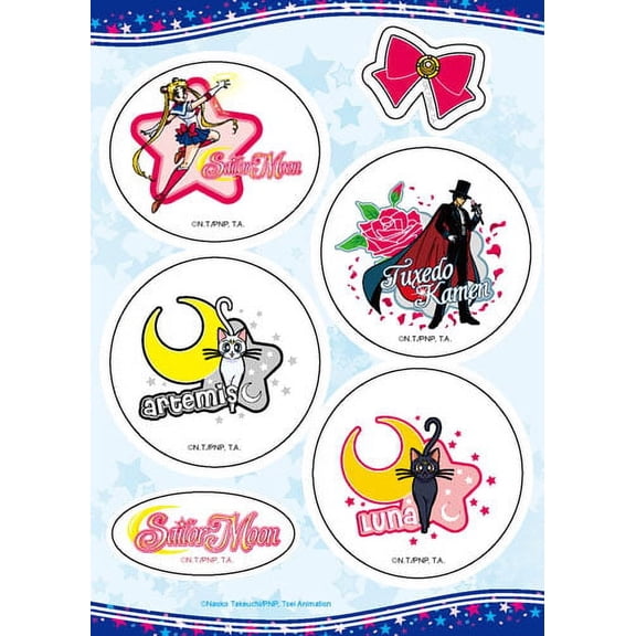 Sticker - Sailor Moon - Luna Artemis Taxedo Kamen Set Toys Anime ge55516