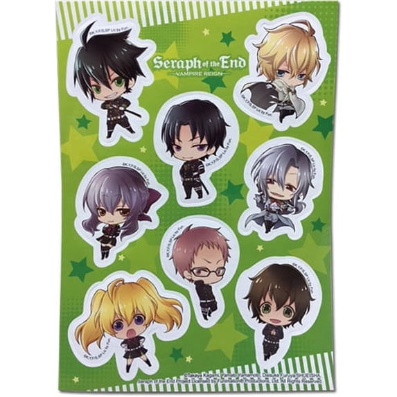 Sticker - Seraph of the End - New SD Group Set Toy Licensed ge55570
