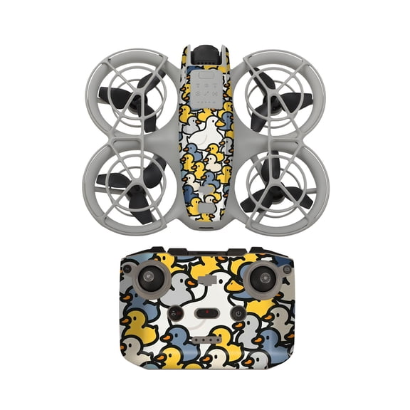 Sticker Set for DJI NEO Drone Cool Pattern PCV Skin Waterproof Anti-Scratch Protective Decal Easy Apply Air Guide Grooves Multiple Colors 200x140mm Remote Drone Safeguard Accessory, #5