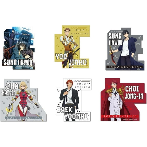 Sticker - Solo Leveling - Sung Jinwoo'S Different Styles Die-Cut