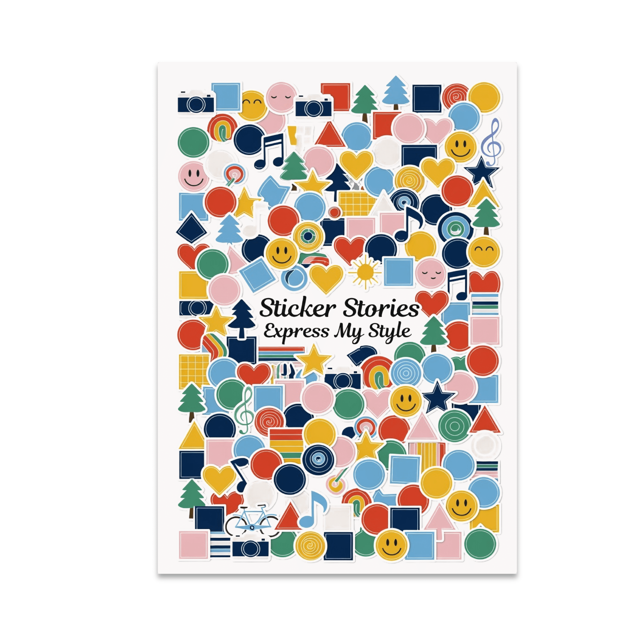 Sticker Stories Express My Style - Personal Wall Decor - 13x19 Poster ...