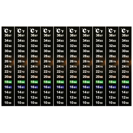 Sticker Temperature Thermometer Stick On Strips for Brewing Wine Beer Kombucha