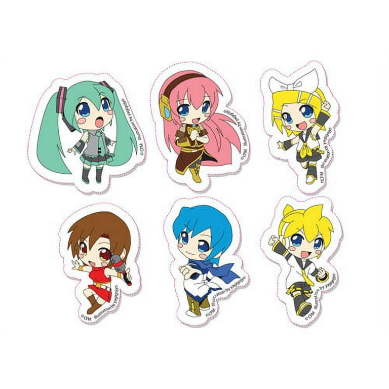 Sticker - Vocaloid - New Miku Len Rin Meiko Luka Kaito Set Girls Gift  ge89032