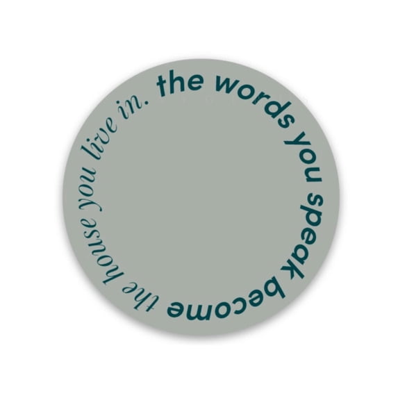 Sticker | Words You Speak
