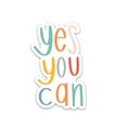 thumbnail image 1 of Sticker | Yes You Can, 1 of 11