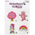 thumbnail image 1 of StickerBeans Care Bears Rhinestone Sticker 4-Pack, 1 of 1