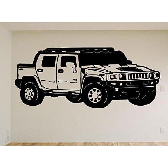 StickerChef Hummer Off Road Car Auto Wall Decal Stickers Murals Boys Room Man Cave