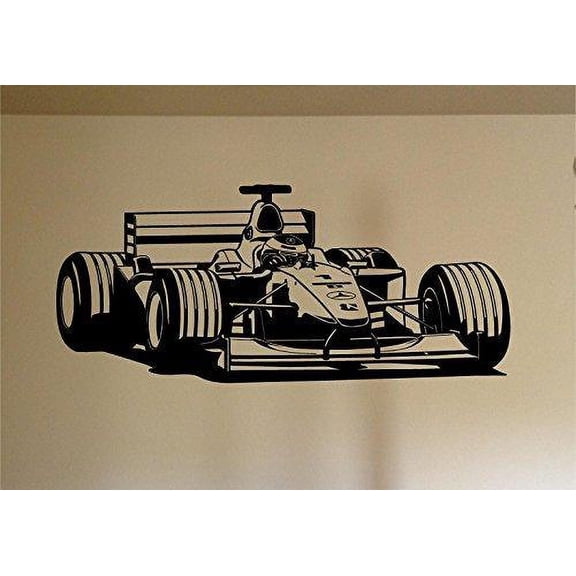 StickerChef Indy Forumla One Race Car Auto Wall Decal Stickers Murals Boys Room Man Cave