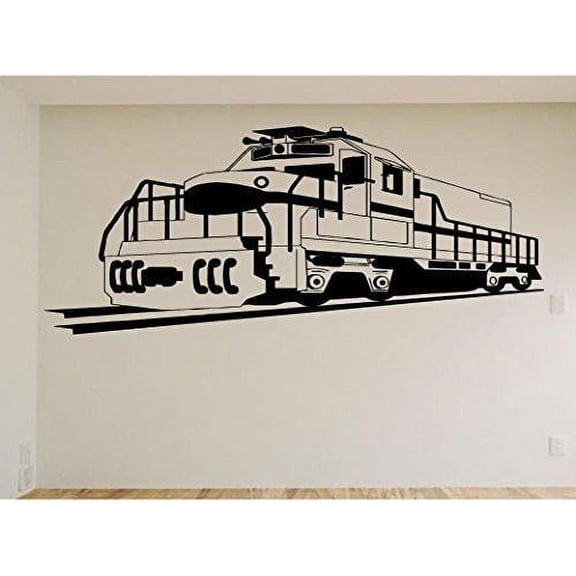 StickerChef Train Locomotive Car Auto Wall Decal Stickers Murals Boys Room Man Cave