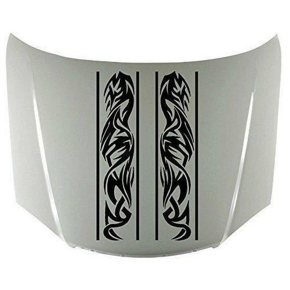 StickerChef Tribal Stripe Car Decals Hood Decal Vinyl Sticker Graphic
