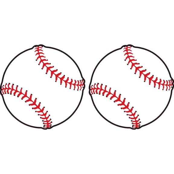 StickerTalk Baseball Stickers, 3 inches x 3 inches