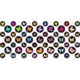 thumbnail image 1 of StickerTalk, Butterfly Camera Dots Webcam Covers, 1 sheet of 53 stickers, 32 0.25 in. dia., 21 0.375 in. dia., 1 of 1
