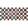thumbnail image 1 of StickerTalk, Chicken Camera Dots Webcam Covers, 1 sheet of 53 stickers, 32 0.25 in. dia., 21 0.375 in. dia., 1 of 1
