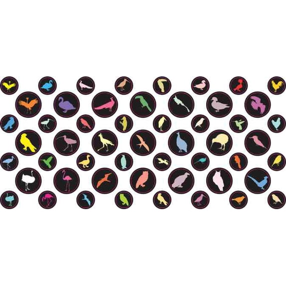StickerTalk, Bird Camera Dots Webcam Covers, 1 sheet of 53 stickers, 32 0.25 in. dia., 21 0.375 in. dia.