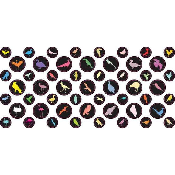 StickerTalk Brand Colorful Bird Camera Dots(R)