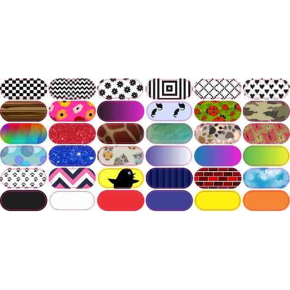 iPhone 7 Plus Patterned Camera Dots Webcam Covers