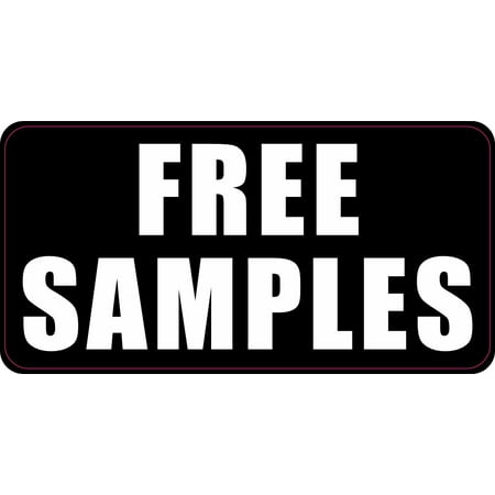 StickerTalk Free Samples Magnet, 5 inches x 2.5 inches